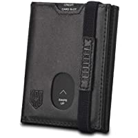 Carteras Hombre Pequeña Cartera Hombre Piel con Monedero Hombre Pequeño Cremallera Cartera Tarjetero Hombre Billetera…